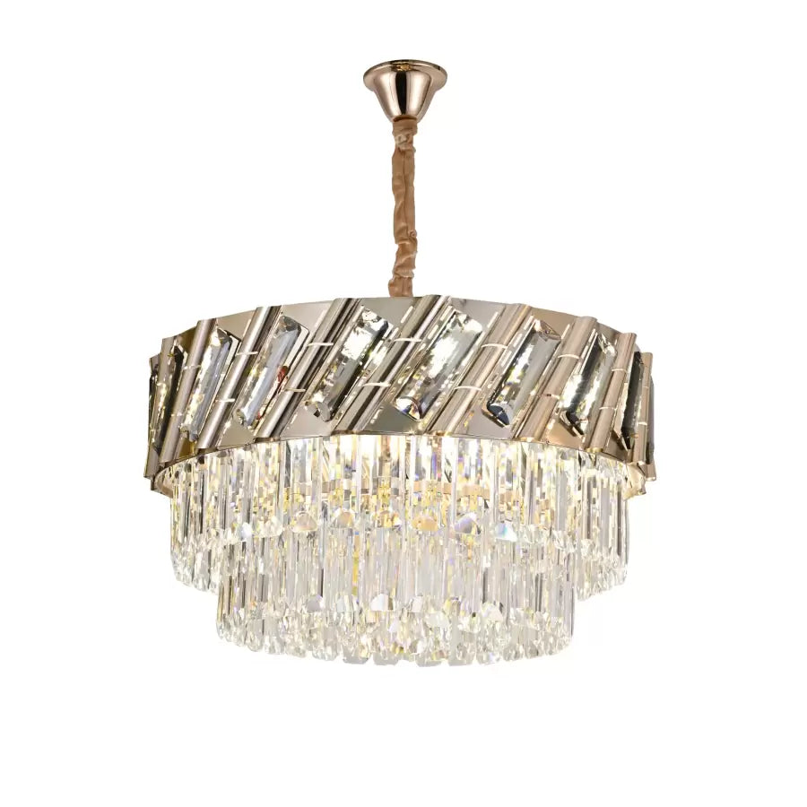 Boston 8x E27 Crystal Chandelier