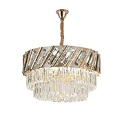 Boston 8x E27 Crystal Chandelier