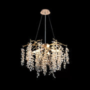 Crystal Chandelier Johnathan 6x E14 arany