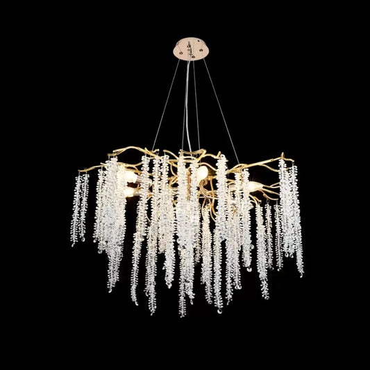 Julian 8x E14 Crystal Chandelier