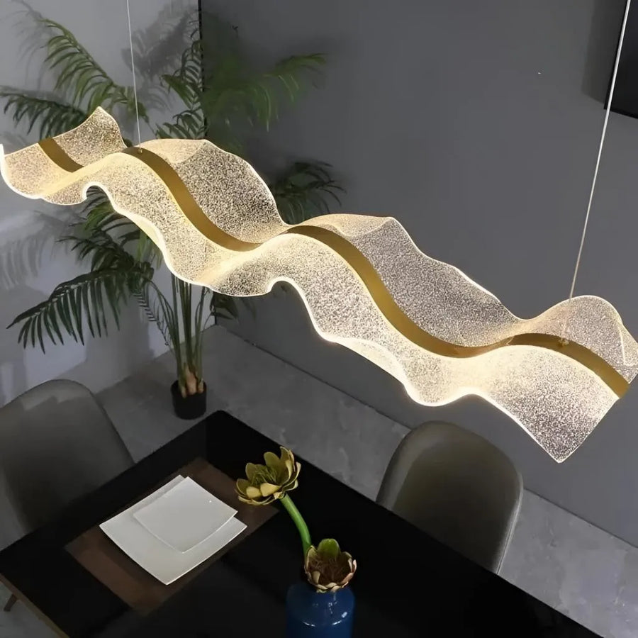 LED LED felfüggesztett AMI 80W, lineáris, hideg/forró/semleges fény, arany, állítható magasság