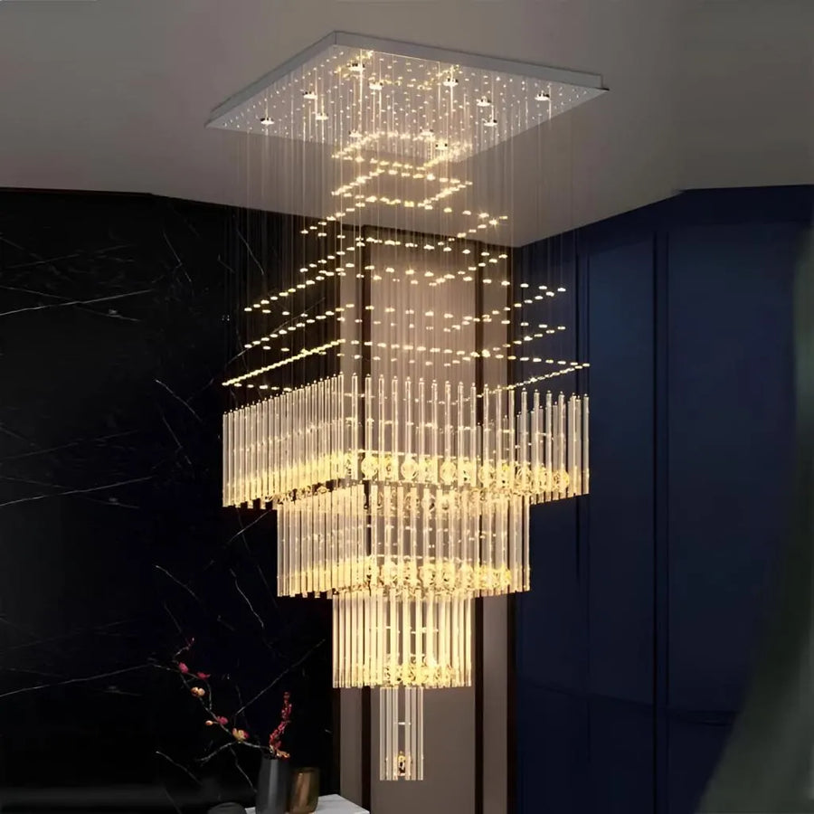 Chandier Crystal LED 80W Conti Gold 60 cm