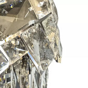 Crystal Chandelier Windsor Noble 5xe27, 40 cm átmérőjű, fényes króm, állítható magasság