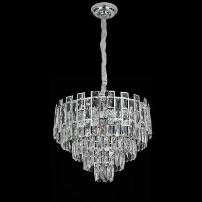 Crystal Chandelier Nelson 7X E27 ezüst