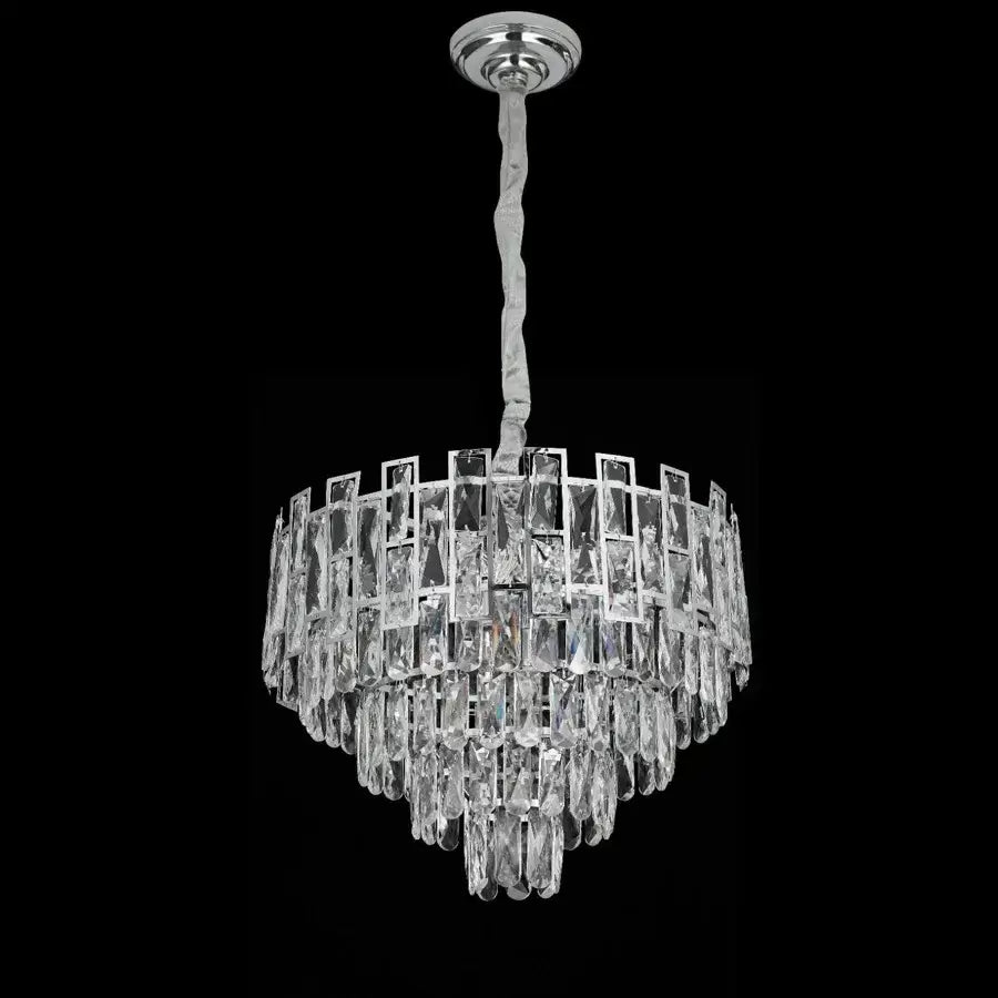 Crystal Chandelier Nelson 7X E27 ezüst