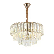 Crystal Chandelier Roberto 5X E27 arany