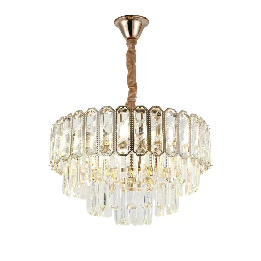 Crystal Chandelier Roberto 5X E27 arany