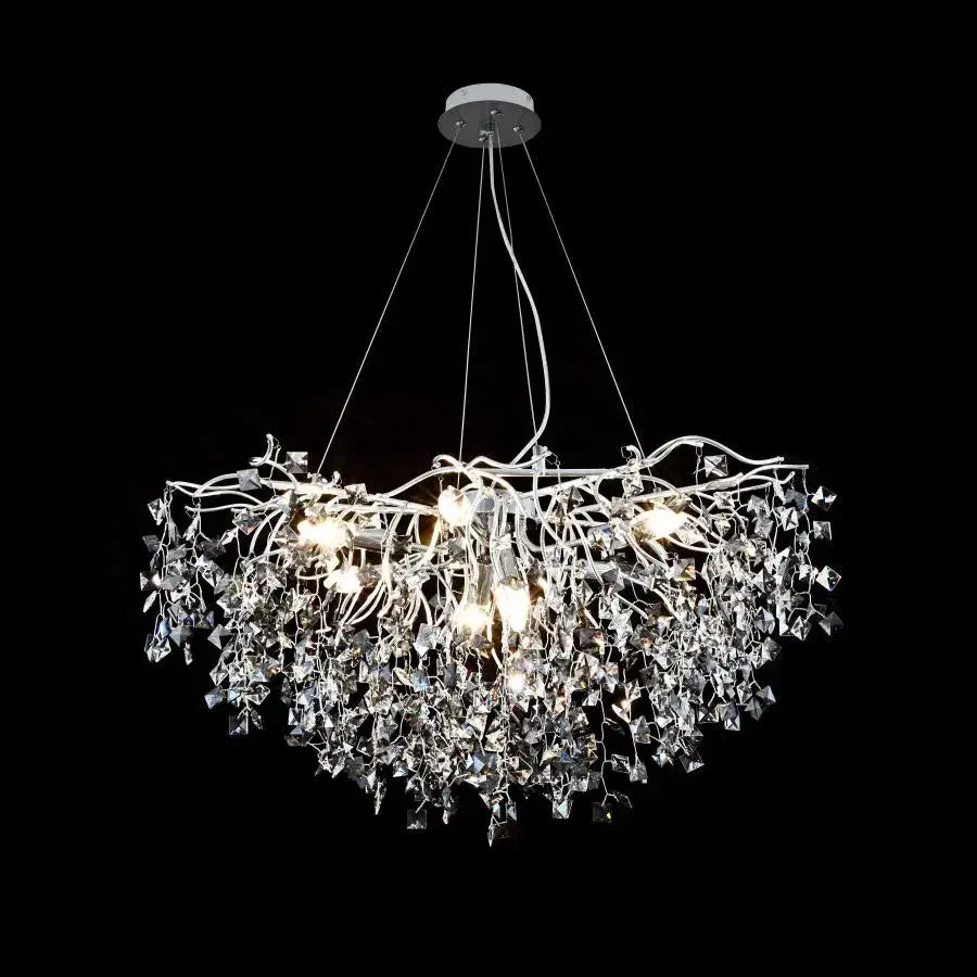 Csillár Crystal Connan 6xe14 fehér