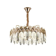 Csillár LED Crystal LED távirányítóval Griffin 244W méretű arany