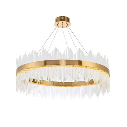 LED -csillár távirányítóval aurelio 133W méretű arany