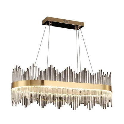 LED -csillár távirányítóval Federico 105W méretű arany