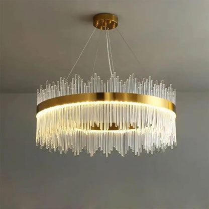 LED -csillár Gonzalo 98W Golden Gonzalo távvezérlővel