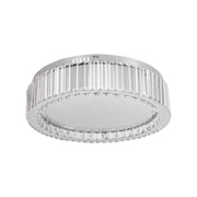 LED -csillár távirányítóval és Madox 28W kristály, hideg/forró/semleges fény, instabil, ezüst