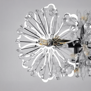 Crystal Chandelier Peterhof regalis 16x G4, 120 cm hosszúság, fekete