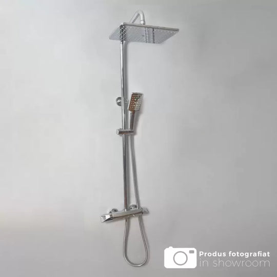 Zuhanyoszlop, egészségügyi sárgaréz, króm, HC8816 csaptelepek és zuhanyoszlopok Alapértelmezett cím Alessandro Design