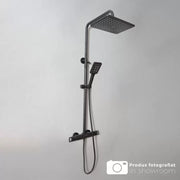 Zuhanyoszlop, egészségügyi sárgaréz, fekete, hc8816h