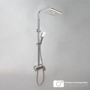 Oszlop oszlop, para -val és beállító kalap, egészségügyi sárgaréz, Chrome, 9920