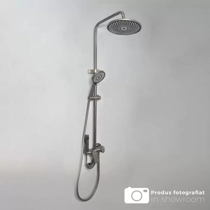 Sötét szürke rozsdamentes acél zuhany OD3902