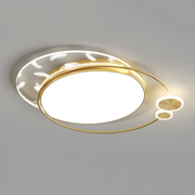 Lerezo LED LED LUD távirányítóval, 40W, instabil, arany, fém és akril, 3000K/4000K/6000K