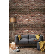 Set 10D 3D ön -adhéziós régi tégla kialakítás puha habban, 70 cm x 77 cm x 6 mm