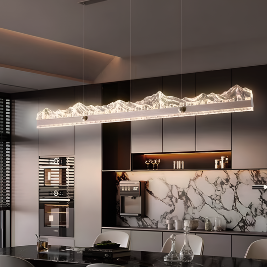 Függesztett LED-es csillár távirányítóval MARISTELLA 90W, Hideg/Meleg/Semleges fény 3000K/4000K/6000K, Szabályozható, Állítható magasságú, Arany, Fém és Kristály LED-csillárok távirányítóval Alapbeállítás Alessandro Design