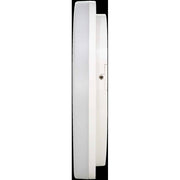 Kerek LED mennyezeti lámpa, 24W, 17cm, 6000K, fehér fém - hideg fény