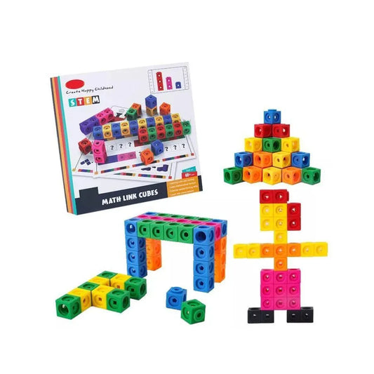 Tetris típusú oktatási játék, 144 darab, műanyag