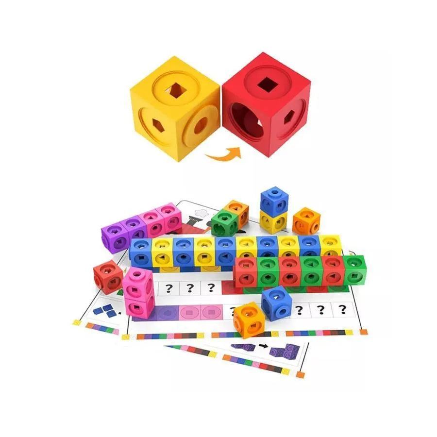 Tetris típusú oktatási játék, 144 darab, műanyag