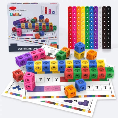 Tetris típusú oktatási játék, 144 darab, műanyag