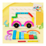 Montessori Montessori Wood Games Struction Spell Letters szám