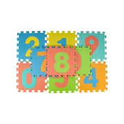 Interaktív játék Carvoras puzzle típusú számokkal, 10 darab, hab
