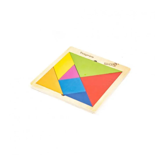 Oktatási tangram játék, 8 darab, többszínű, PG-L08