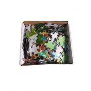 Puzzle típusú játék háziállatokkal, többszínű, 208 darab