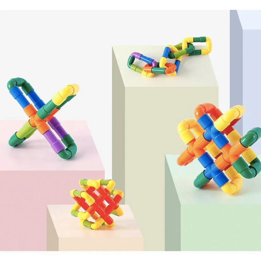 Puzzle típusú játék, többszínű alkatrészek, 120 darabok, abs