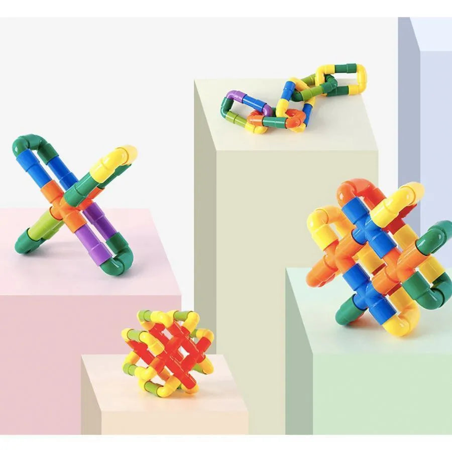 Puzzle típusú játék, többszínű alkatrészek, 120 darabok, abs