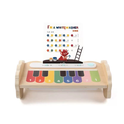 Interaktív játék típusú zongora a Cantaret, Wood és Plastic Sündisznóból