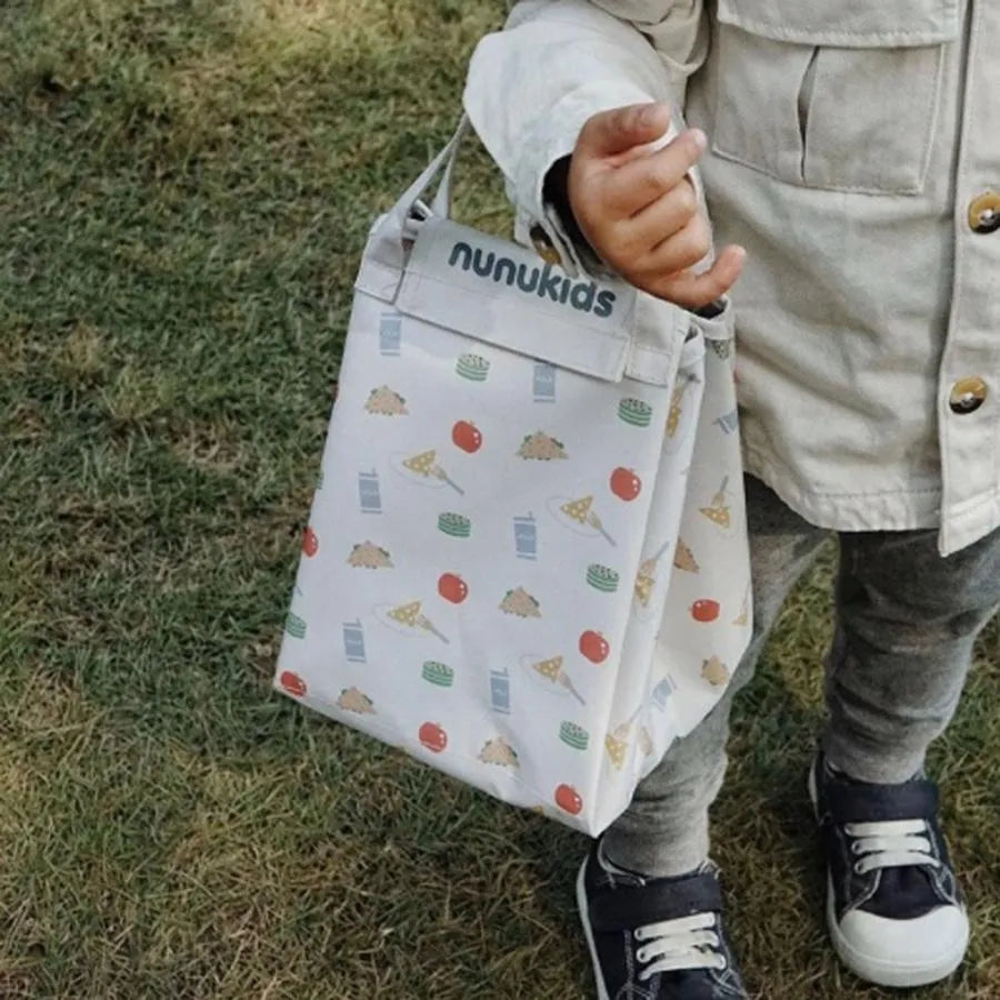 Írja be a beállított pikniktípust örömökkel, 24 darab, többszínű, fa és textil