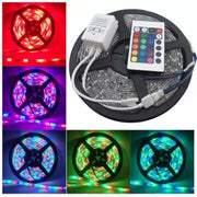 Kit RGB LED sáv 10W/m 12 V IP20 távvezérlővel