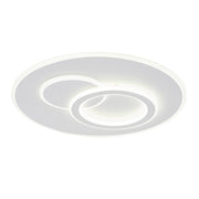 LED -csillár Nolux 120W távirányítóval, kerek, hideg/forró/semleges fény, fehér, fehér