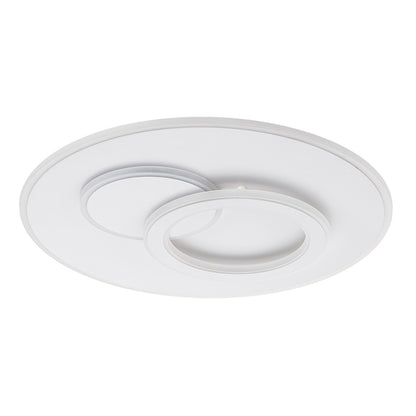 LED -csillár Nolux 120W távirányítóval, kerek, hideg/forró/semleges fény, fehér, fehér