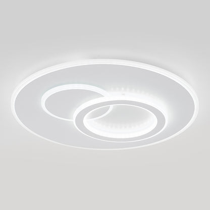 LED -csillár Nolux 120W távirányítóval, kerek, hideg/forró/semleges fény, fehér, fehér