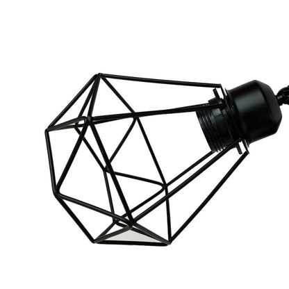 Aethra Chandelier, 1x E27, fém, fekete