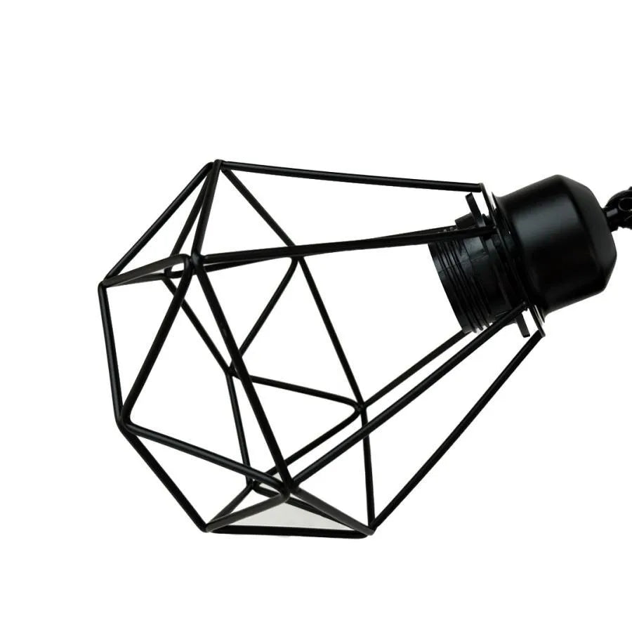 Aethra Chandelier, 1x E27, fém, fekete