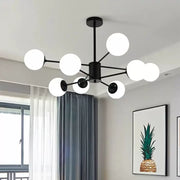 Lustra Keneth 8X E27 fekete