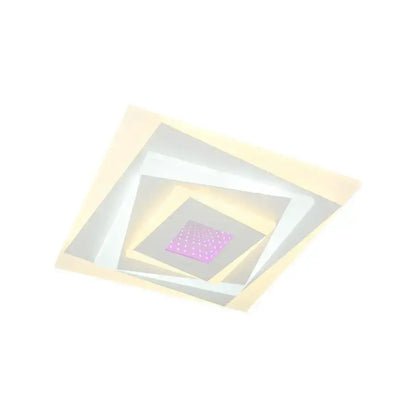 LED LED 3D LED négyzet, 30 cm átmérőjű, 20W RGB, fehér, hideg/forró/semleges fény