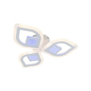 LED -csillár Zeni 3d 60W távirányítóval, 3 elem, hideg/forró/semleges fény, instabil, fehér