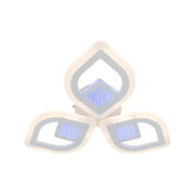 LED -csillár Zeni 3d 60W távirányítóval, 3 elem, hideg/forró/semleges fény, instabil, fehér
