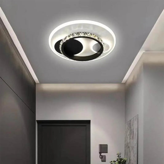 LED LED Crystal, Andrea, 30 W fekete fehér