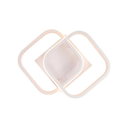 LED LED Vertex mátrix egymásra helyezett rombusz, 24W, 2 rombus, hideg/forró/semleges fény, fehér