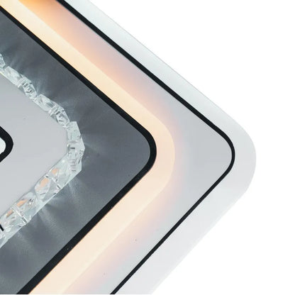 LED -csillár 35W -os arab kristálytal, hideg/forró/semleges fény, fehér